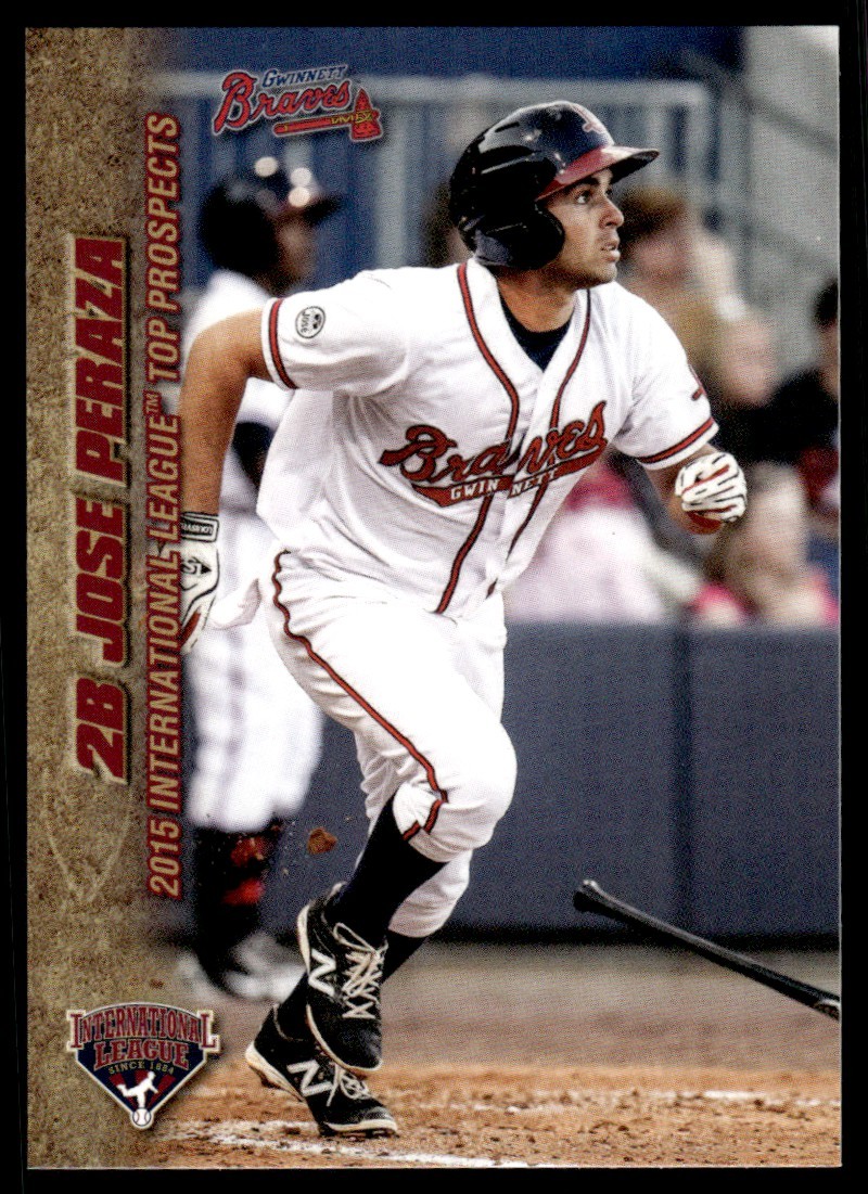 2015 Jose Peraza Choice Minor League Rookie Card AAA Top Prospects