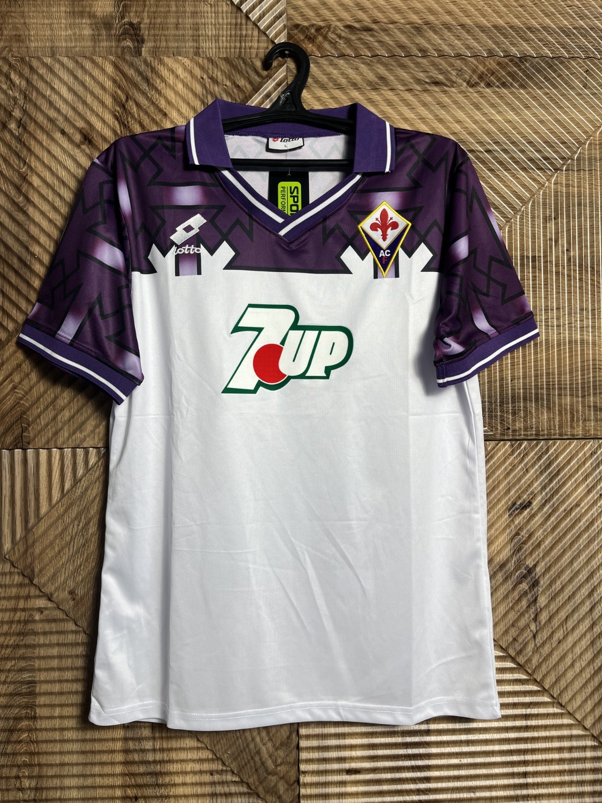 FIORENTINA Jersey Size LARGE 1992 1993 Away Shirt Soccer Football
