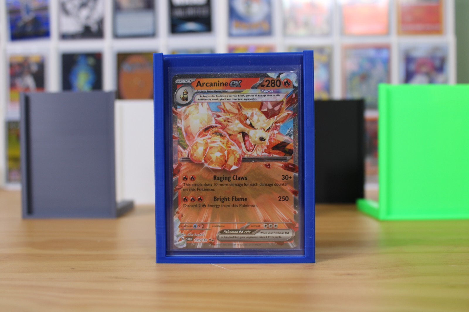 3D Printed Toploader Single Card Holder Stand – Upright Display UltraPro