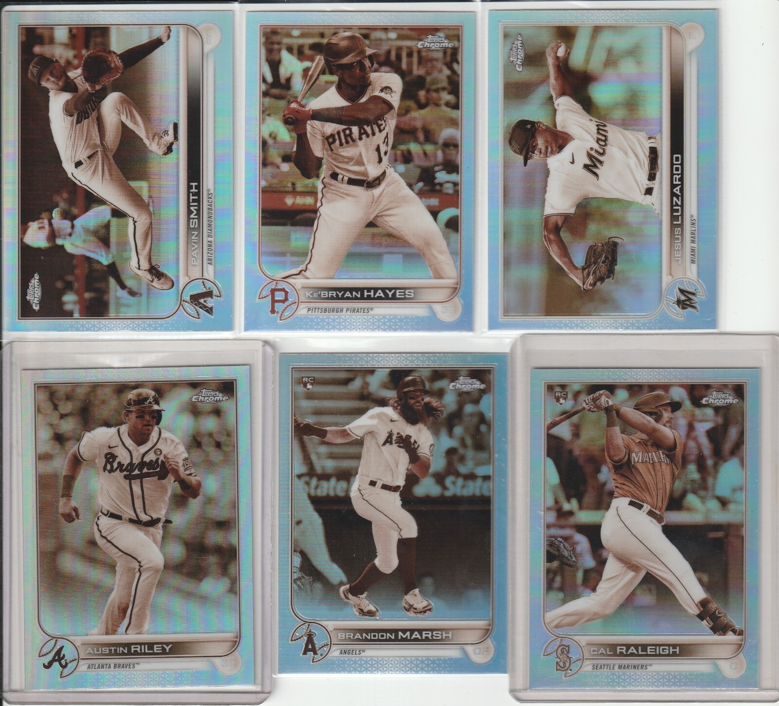2022 Topps Chrome REFRACTORS Pink Sepia X-fractors Negative Magenta YOU PICK!