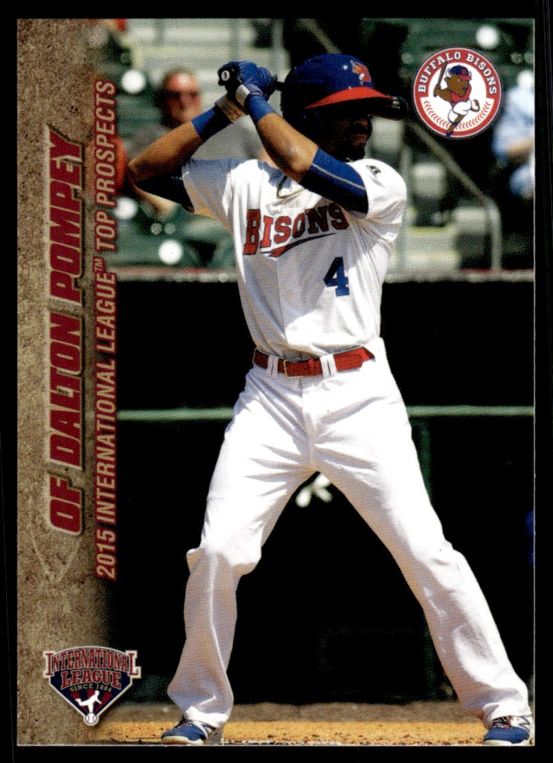 2015 Dalton Pompey Choice Minor League Rookie Card AAA Top Prospects