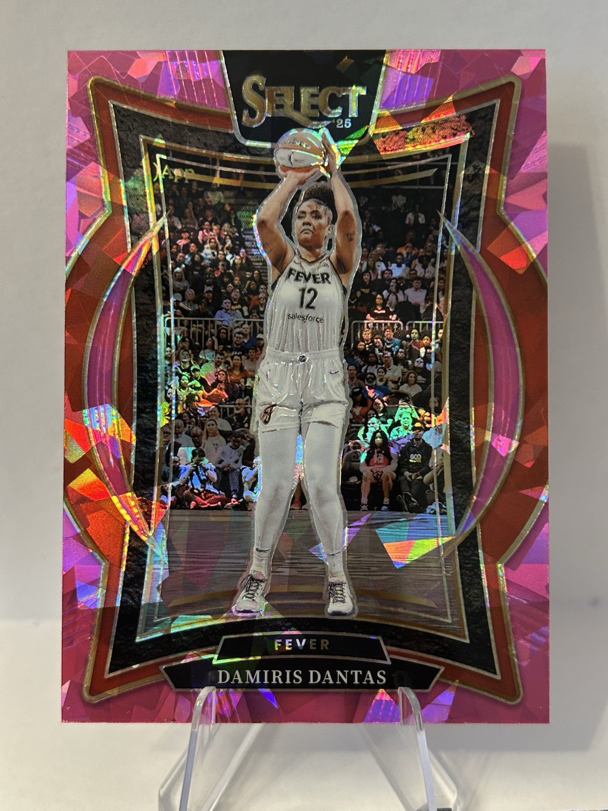 Panini 2025 WNBA Select Pink Ice Concourse Damiris Dantas Indiana Fever #37