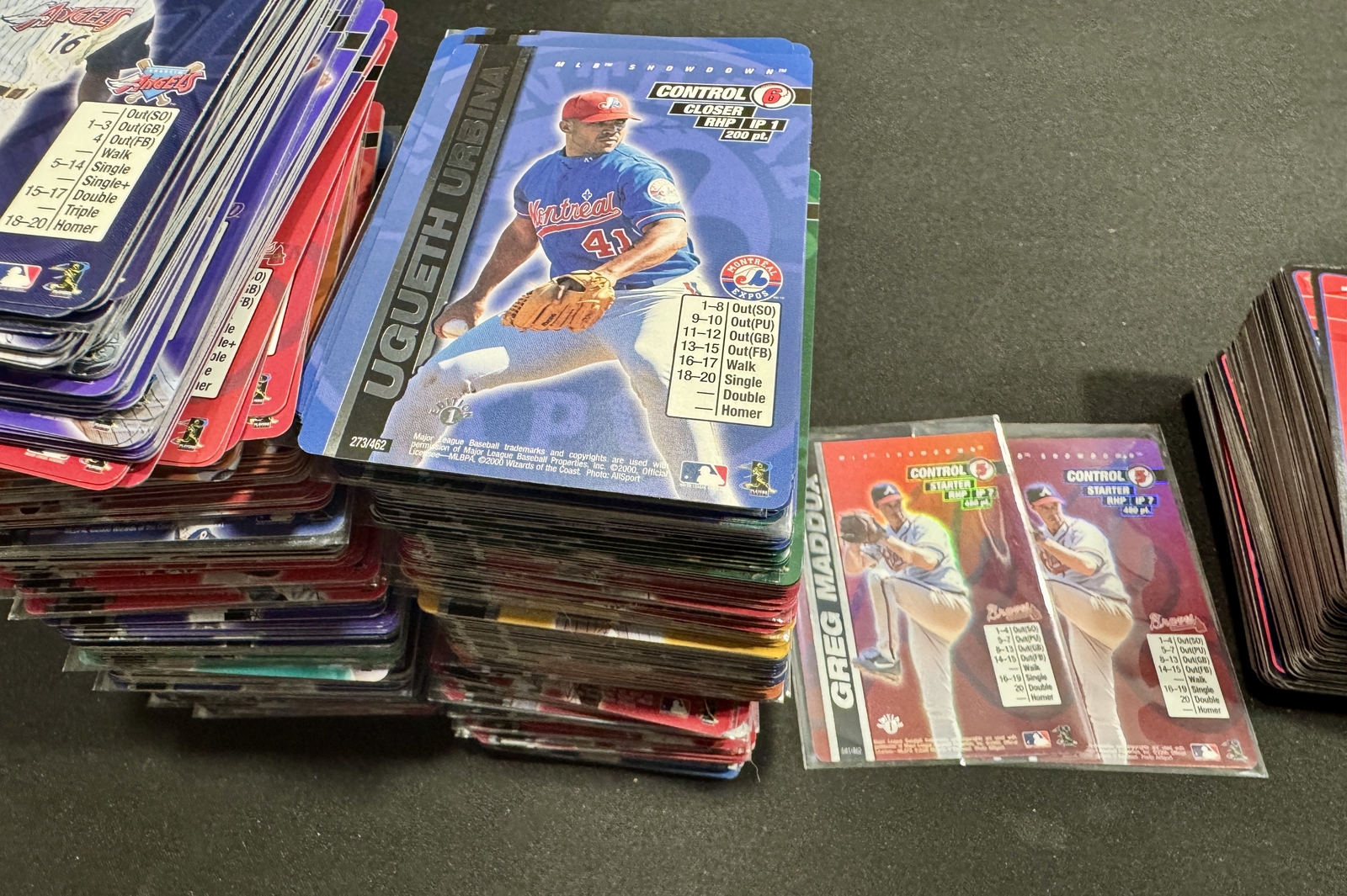 2000 MLB Showdown 1st Edition Baseball Cards 251-462 FOILS – Complete Your Set