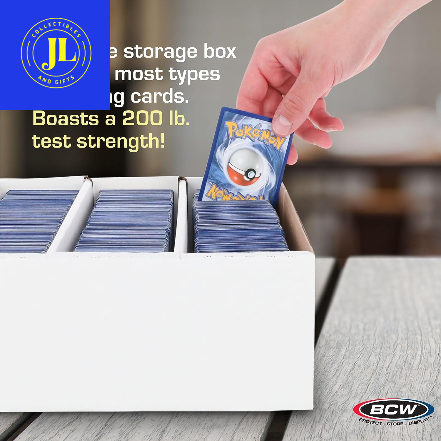 BCW Supplies Monster Storage Box Card Collection Protection Organization 3200ct