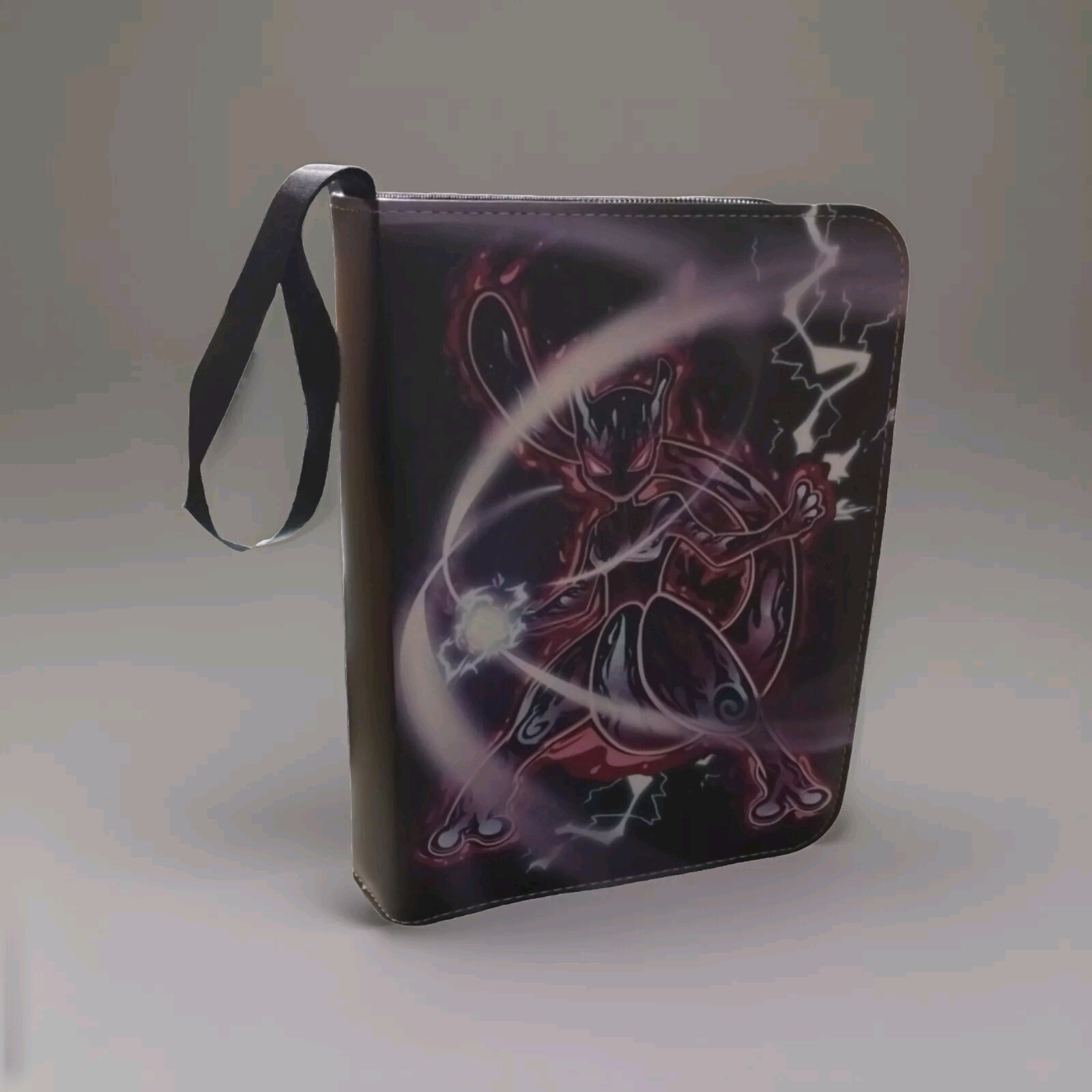 Trading Card Binder Holds Up to 400 Cards 4-Pocket Card Binder with 50 Sleeves