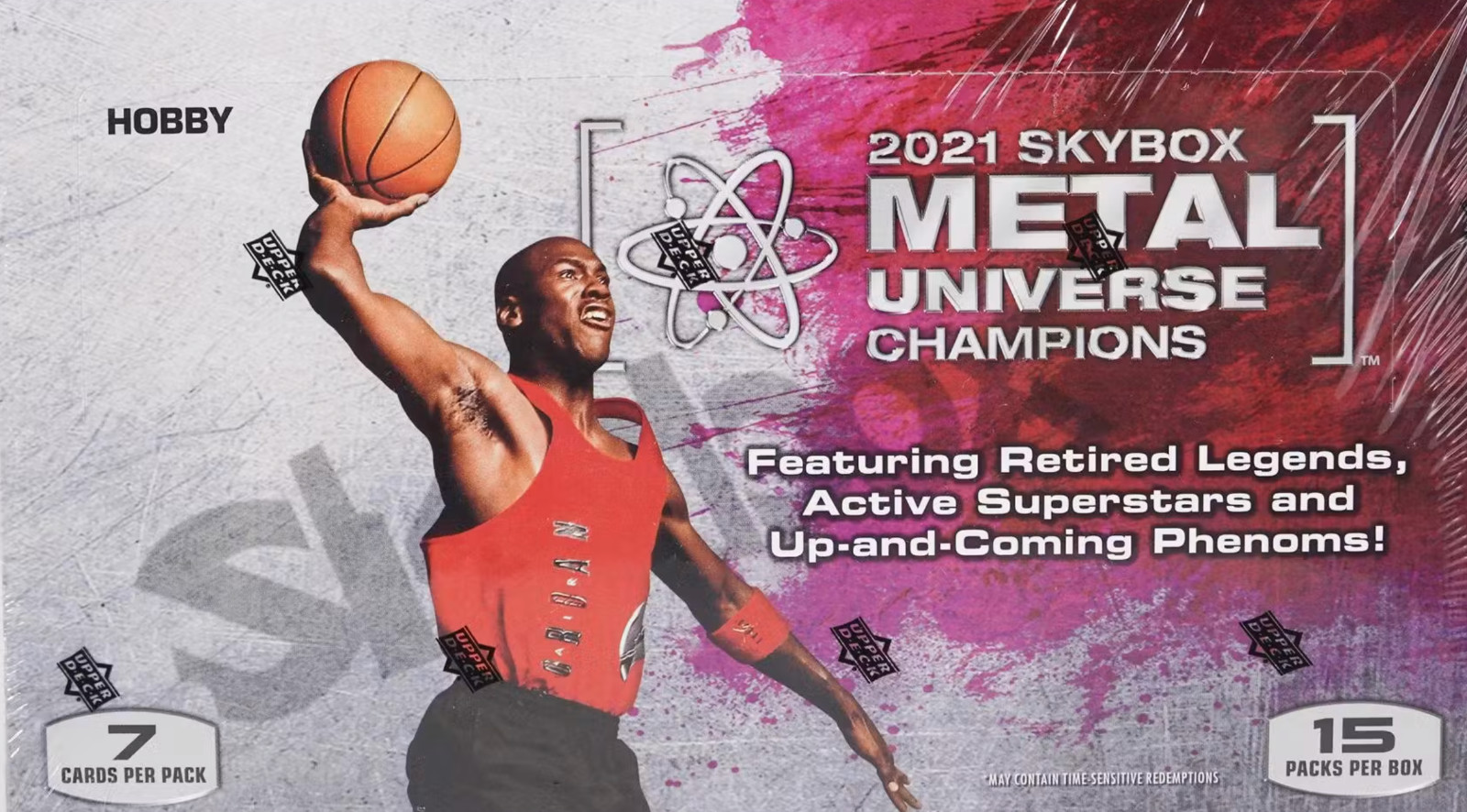 2021 Upper Deck Skybox Metal Universe Champions Hobby Box FACTORY SEALED