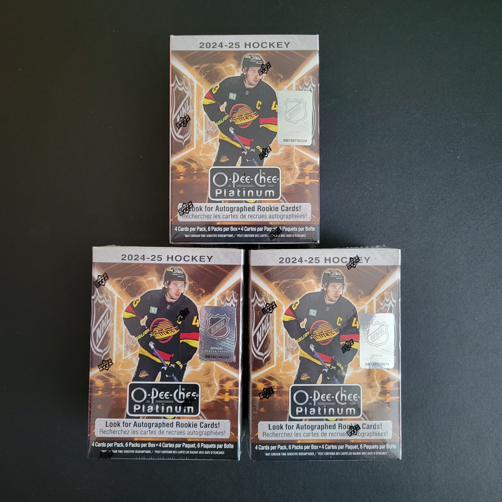 2024-25 Upper Deck O-Pee-Chee Platinum Hockey Blaster Box Set NEW Sealed Macklin
