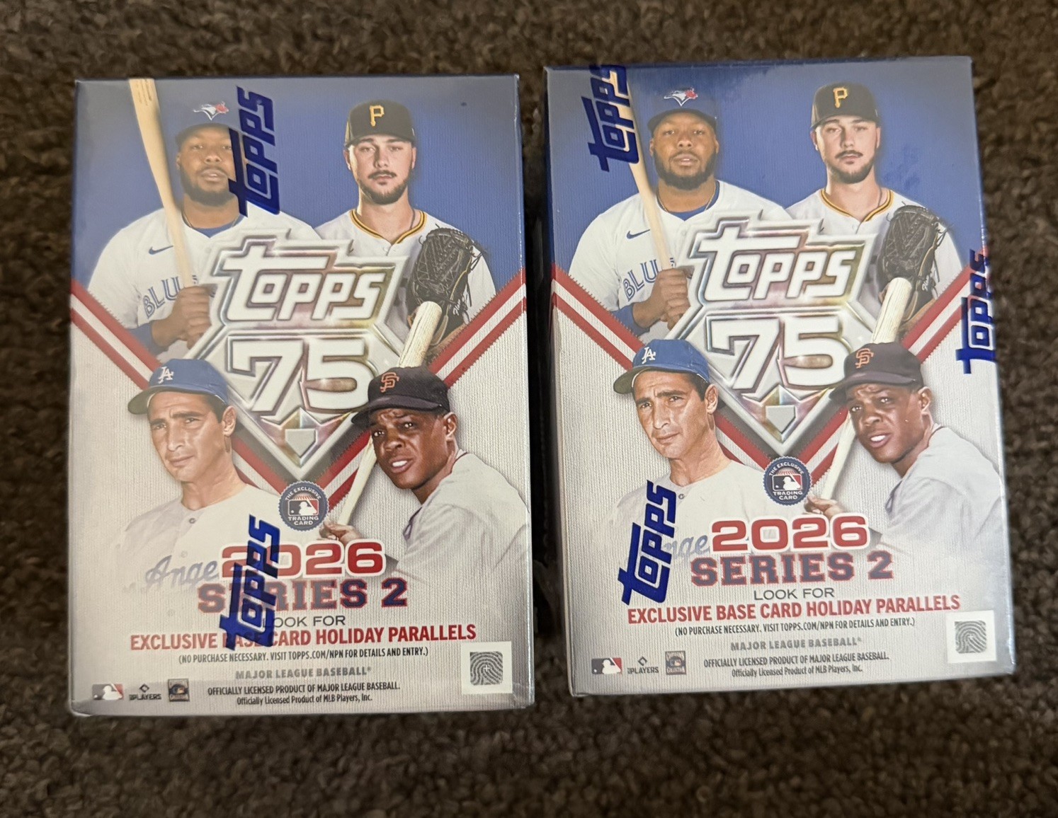 2026 Topps Series 2 Baseball Blaster Box Lot of 2 New/Factory Sealed Fast Ship