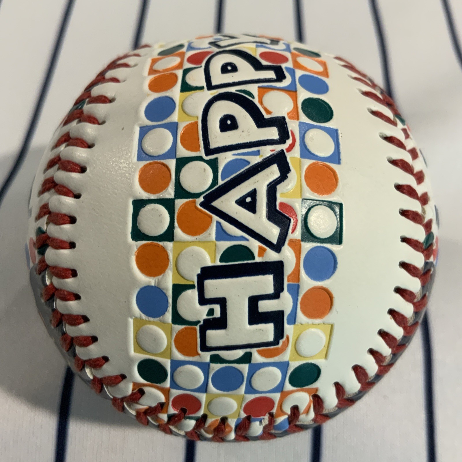 Seattle Mariners Happy Birthday Card (filled In) 2007 Souvenir Baseball Ball