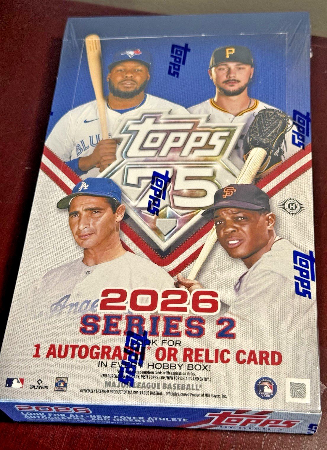 2026 Topps Series 2 Baseball Factory Sealed HOBBY Box – 1 Auto or Relic + Silver