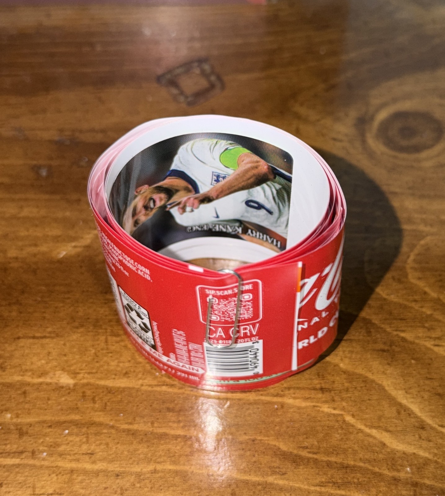 COMPLETE UNCUT ROLL: 2026 World Cup Coca Cola – Panini Soccer Stickers-set of 12