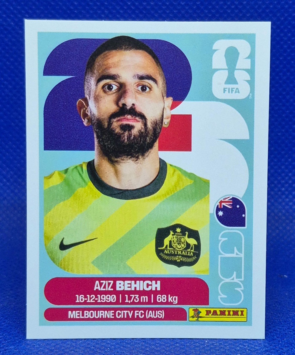 2026 Panini FIFA World Cup Sticker Aziz Behich #AUS 7 – Australia