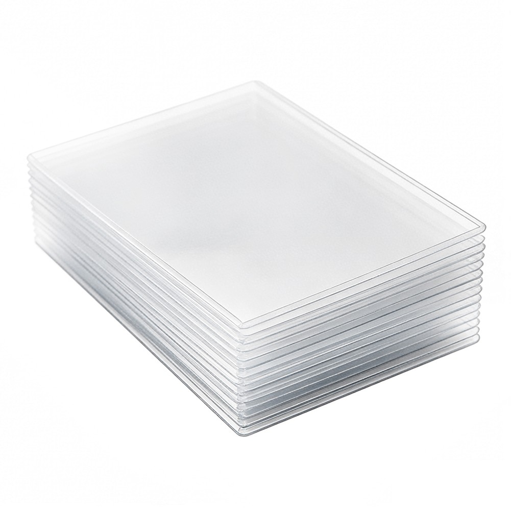 Rigid 6×9 Inch Hard Plastic Protector Sleeves for Trading Cards Photo Postcard