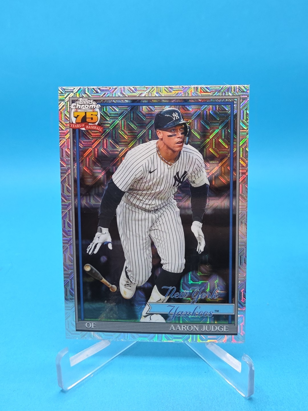 Aaron Judge 2026 Topps Series 1 #91C-82 Silver Pack Mojo Refractor – Yankees