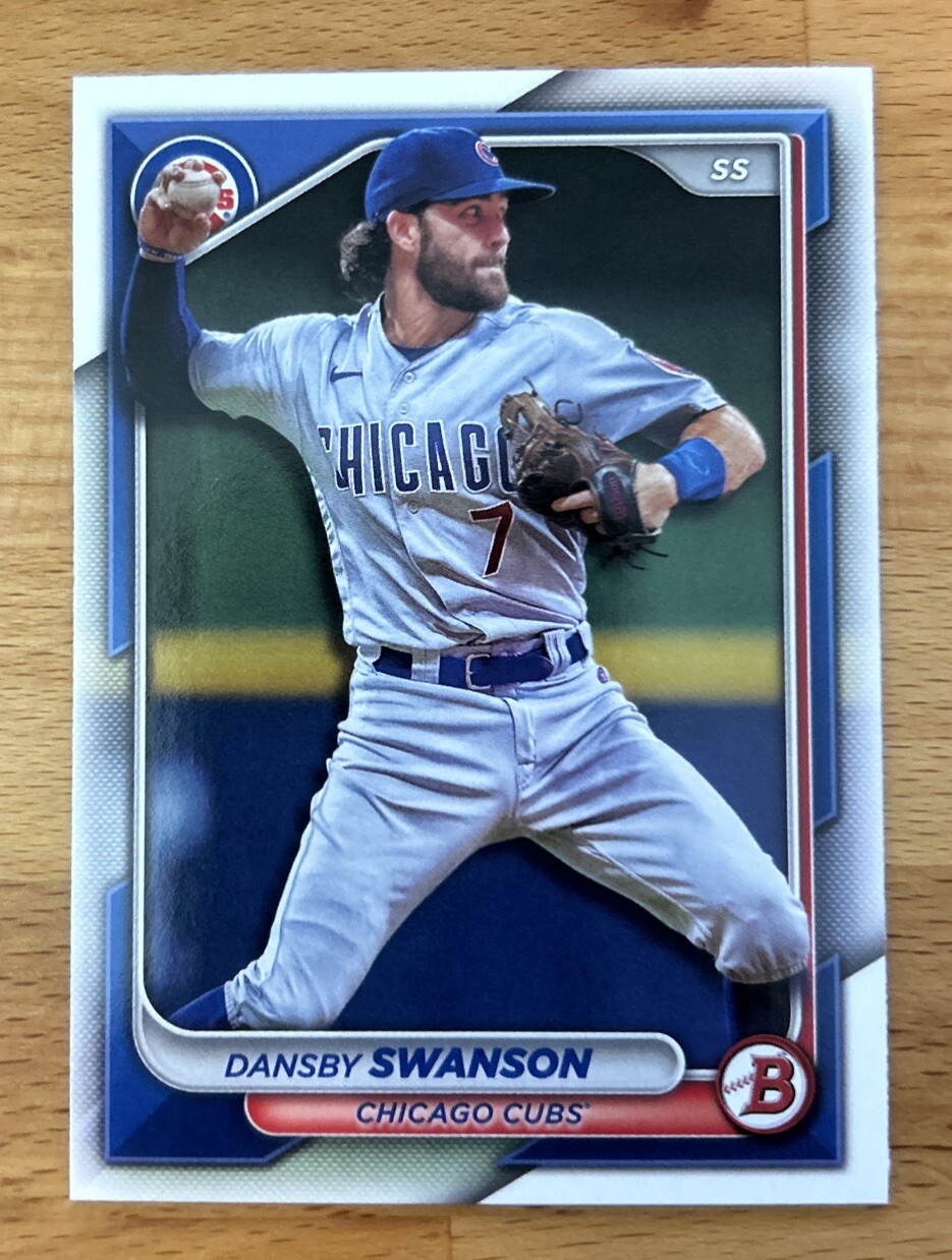 2024 Bowman Chicago Cubs Base Team Set 4 Cards Pete Crow-Armstrong Rookie Card