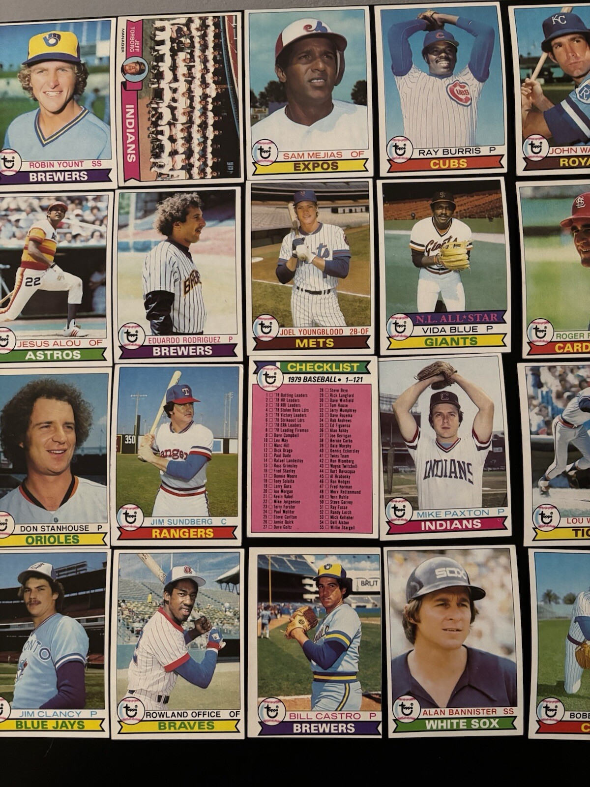 1979 Topps Baseball U-Pick #1-175 EX