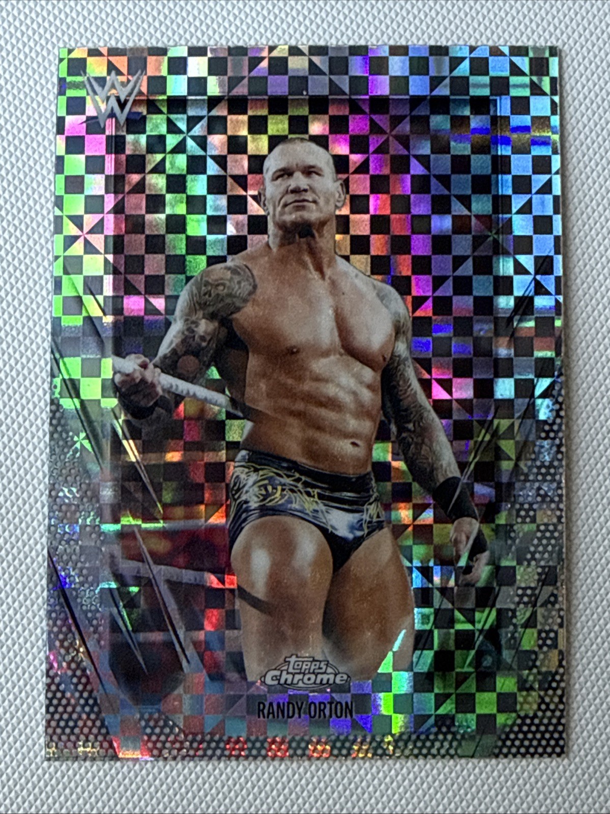 X-FRACTOR REFRACTOR 2026 Topps Chrome WWE Wrestling Cards You Pick/Choose! READ*