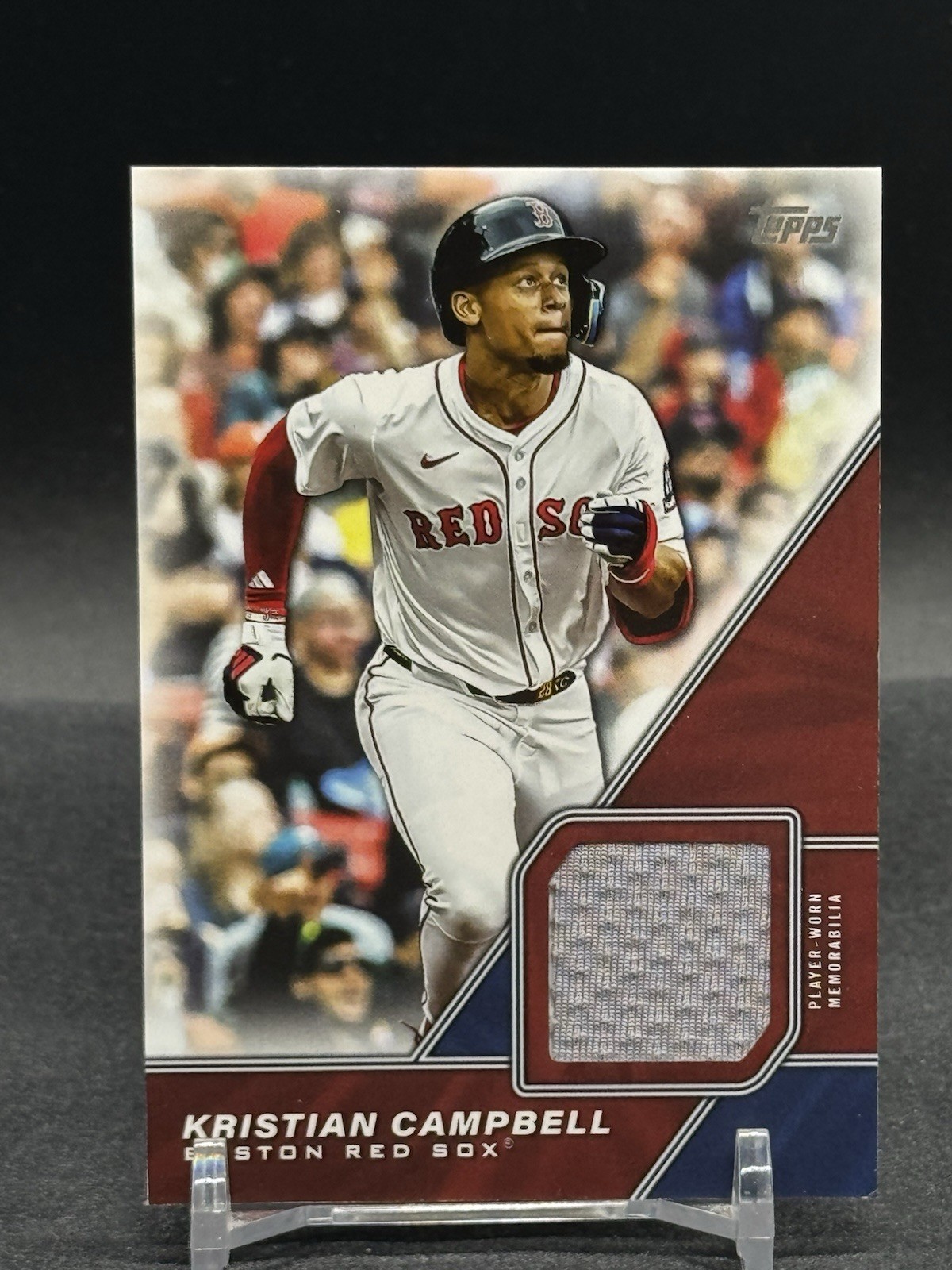 2026 Topps Series 1 Kristian Campbell Relic Card MLM-KC Game Used Memorabilia