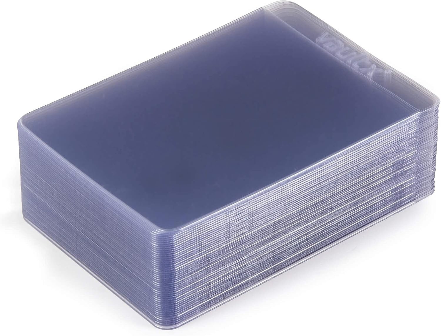 Easy Insert Semi-Rigid Trading Card Holders – 200 Pack for Maximum Preservation