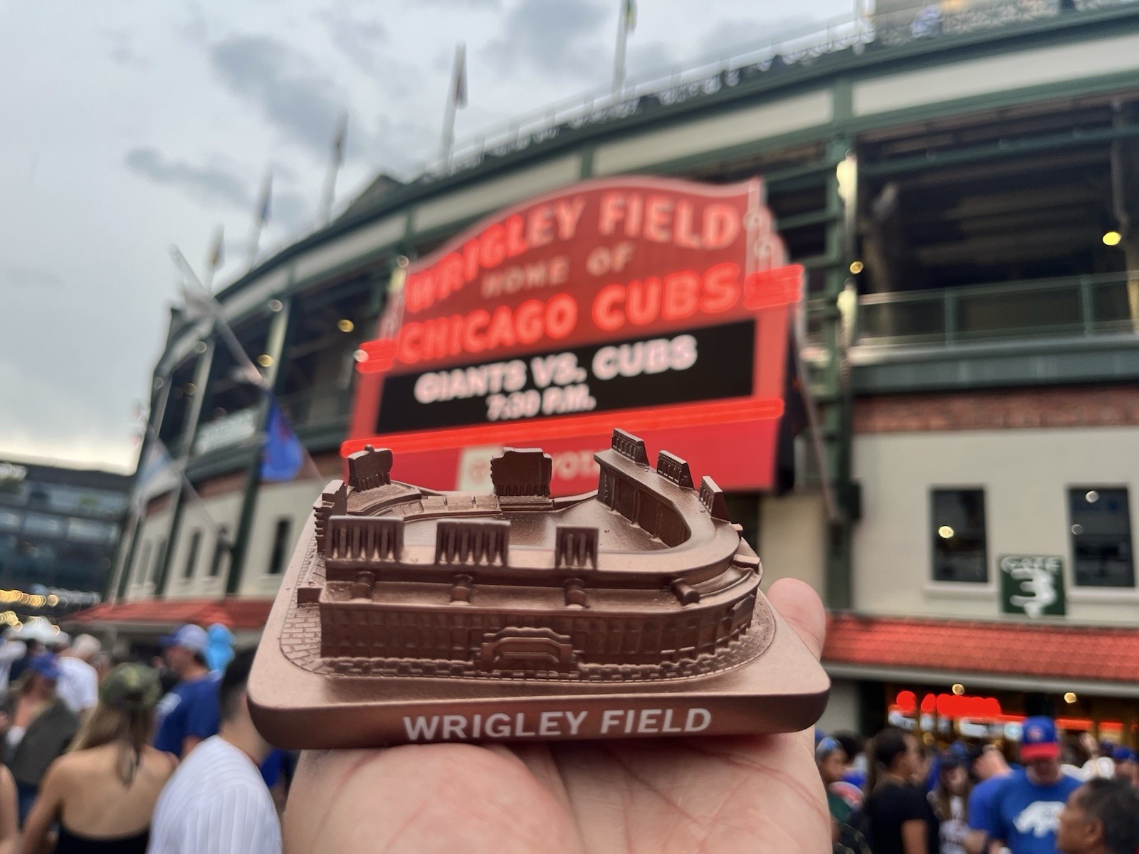Wrigley Field Replica Ballpark 6/7/26 SGA New In Box + Free ‘16 WS Towel