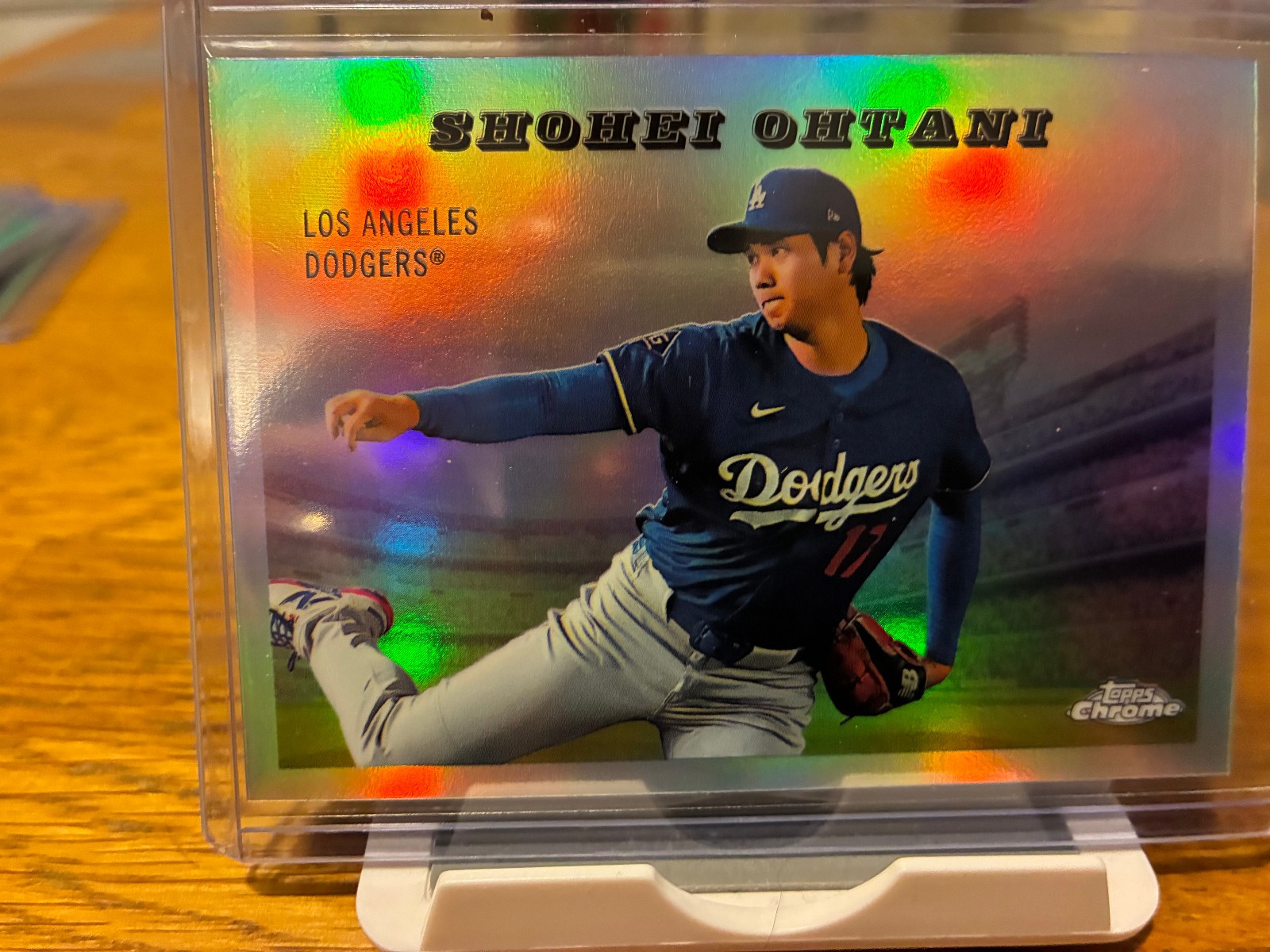 2025 Topps Platinum Shohei Ohtani Rails And Sails Refractor Insert #55RS-19