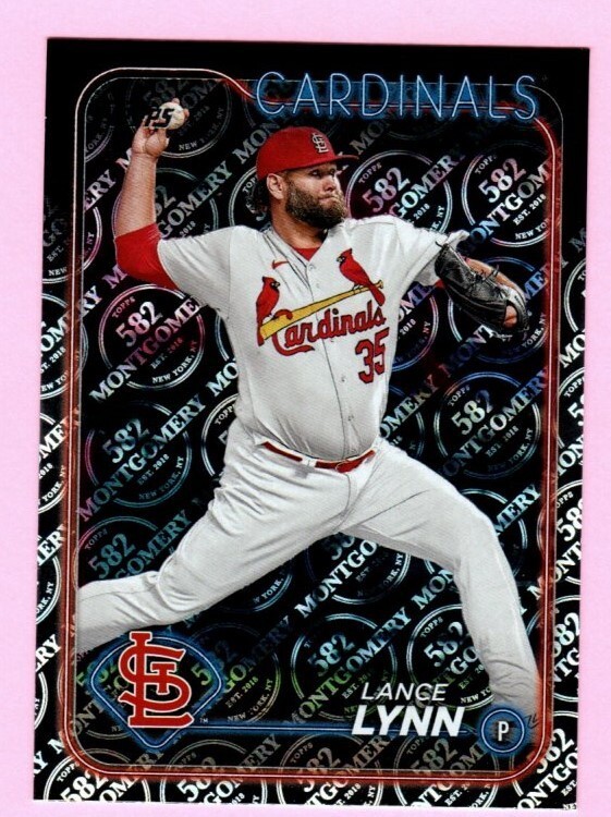 2024 Topps 582 Montgomery Club #630 Lance Lynn St. Louis Cardinals