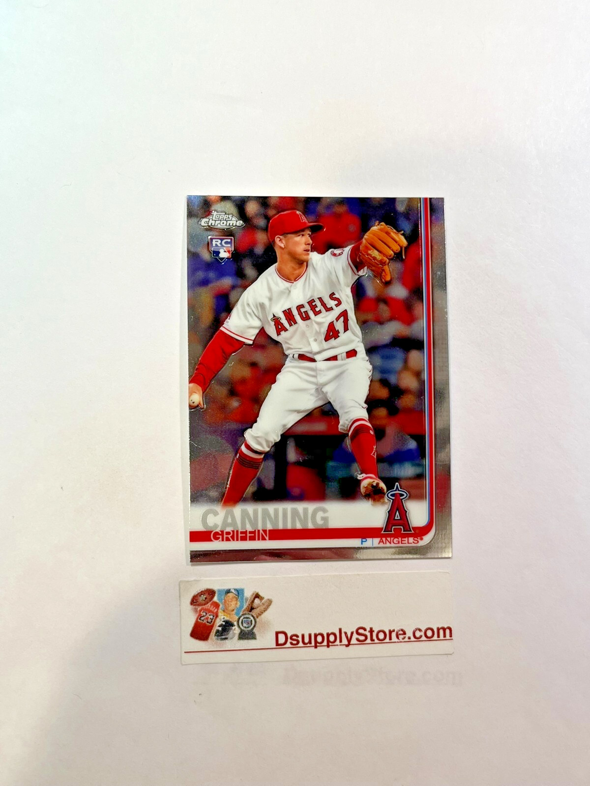 2019 Topps Chrome Griffin Canning #31 Rookie Card RC FREE SHIPPING