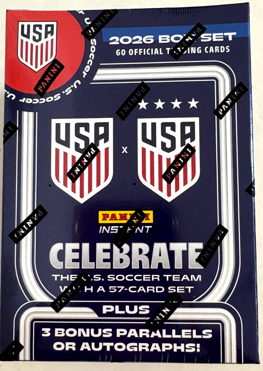 2026 PANINI USA SOCCER TEAM SET BOX