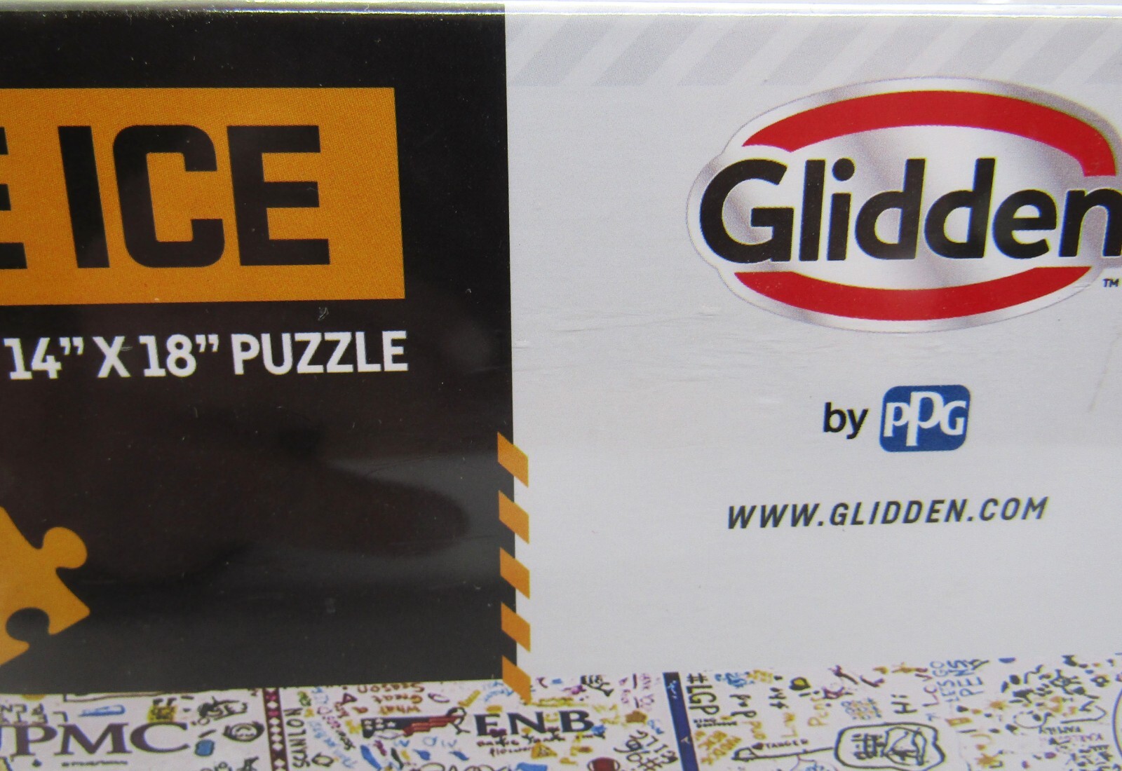 Pittsburgh Penguins PPG Glidden Paint the Ice 500 pcs Puzzle – NEW, Sealed