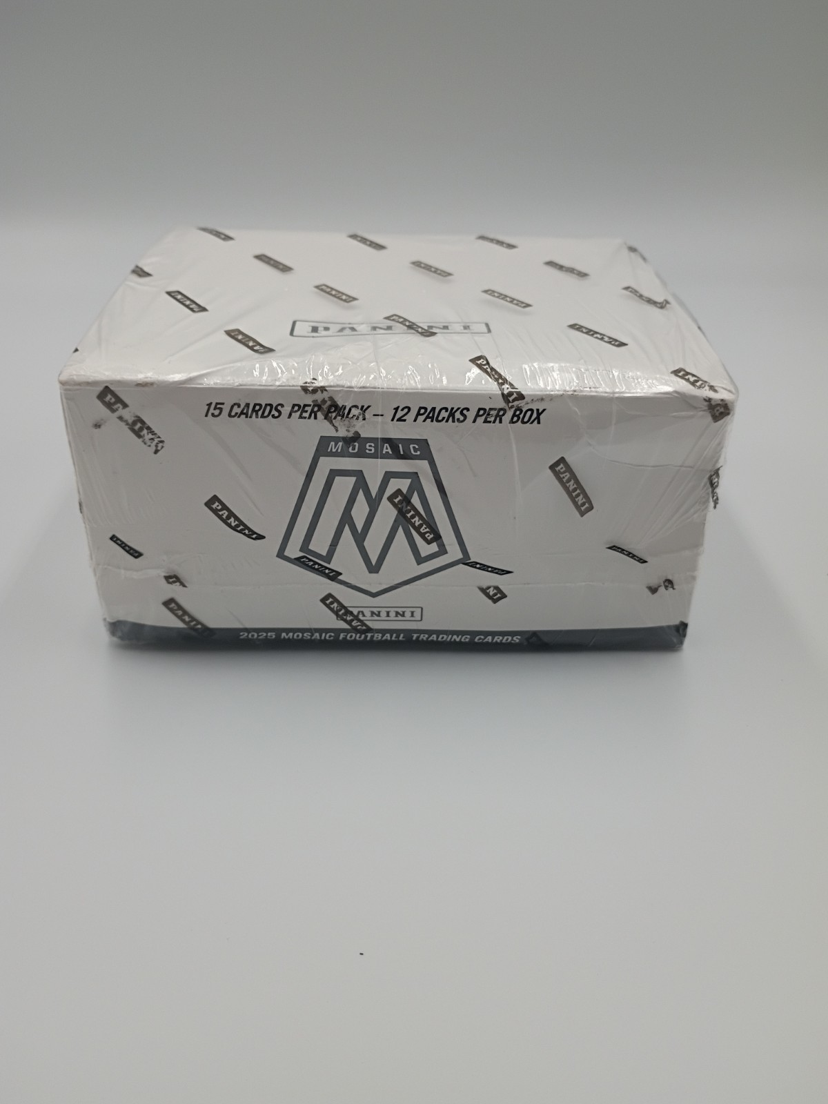 2025 PANINI MOSAIC FOOTBALL JUMBO VALUE 12-PACK BOX Damaged Box Please Read
