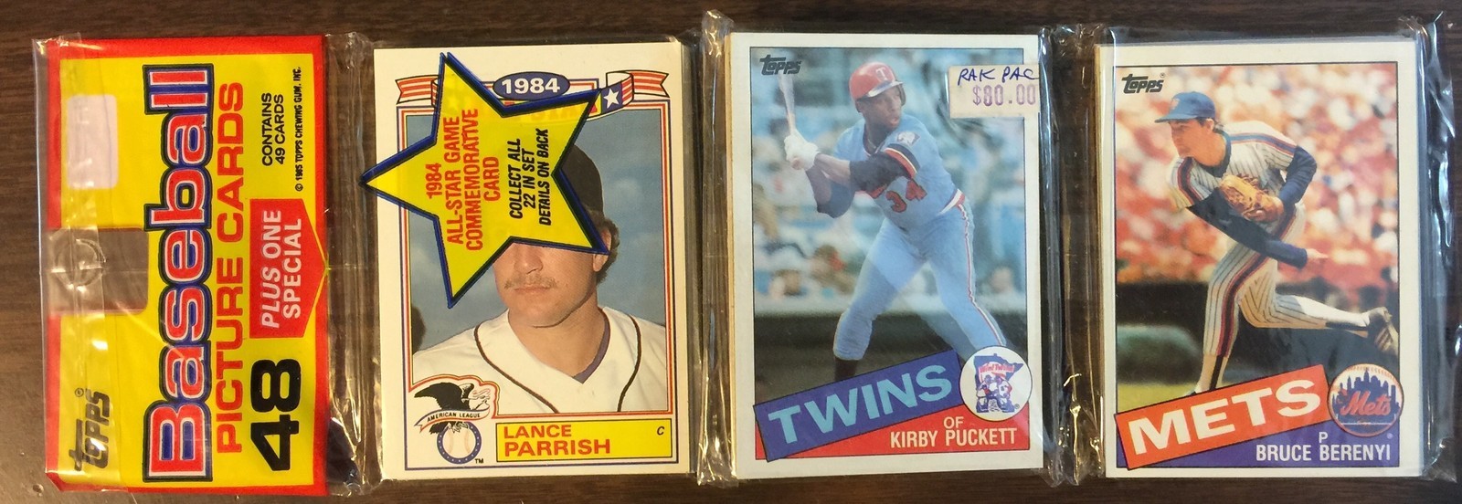 1984 TOPPS Baseball VENDING BOX 500 ct. Factory Sealed From a Sealed Case 62026