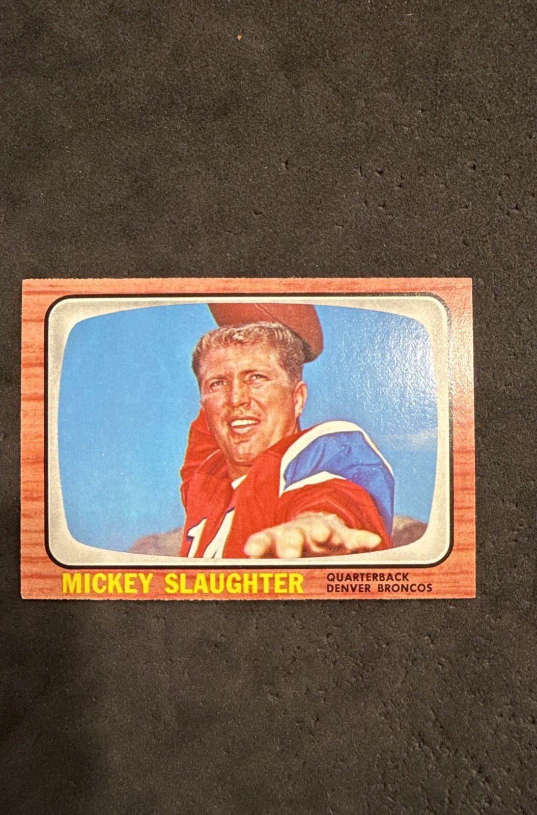 1966 Topps – Mickey Slaughter #43