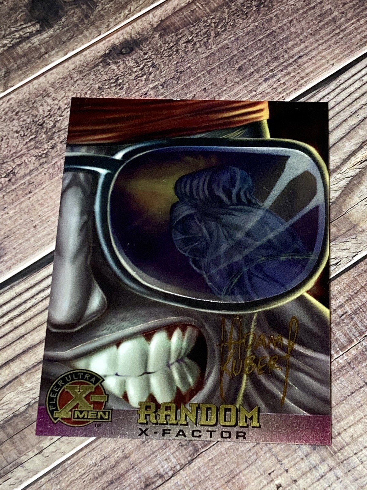 Marvel X-Men 1995 Fleer Ultra gold signature Random #17