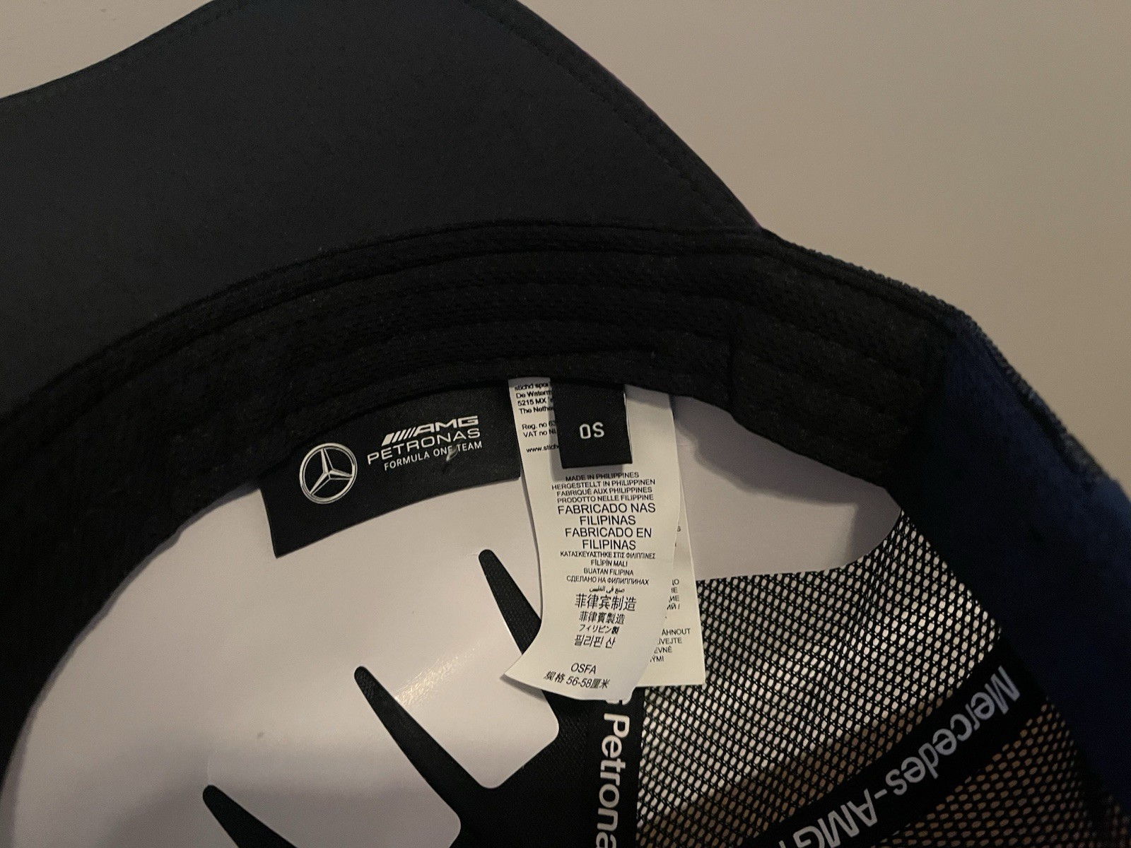 Lewis Hamilton #44 Mercedes AMG Petronas F1 Team Driver Hat Cap Black – New!