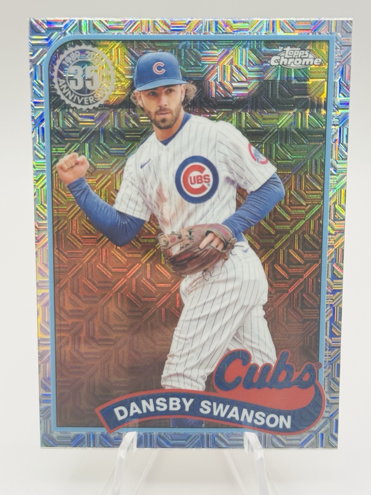 2024 Topps Silver Pack Mojo Dansby Swanson 2T89C-80 Chicago Cubs
