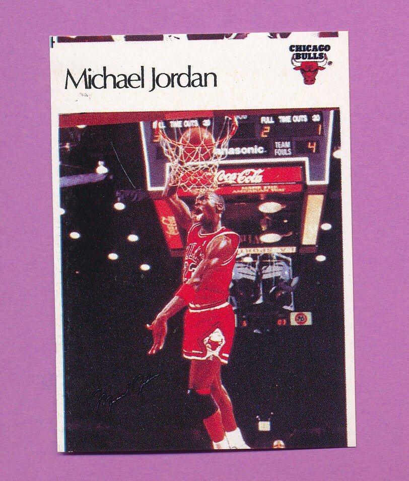 SOLID VG+ JORDAN ROOKIE 1986 SPANISH SUPER CANASTA STICKER MICHAEL RC TPHLC-8230