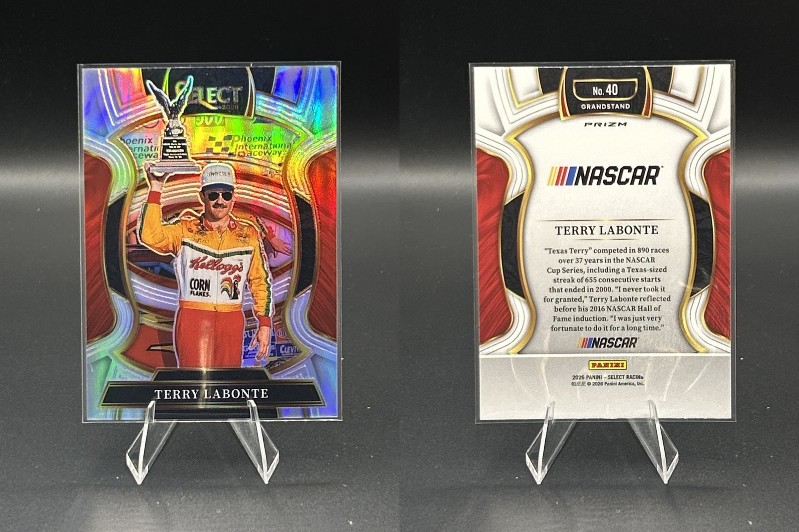 2026 Panini Select Racing TERRY LABONTE #40 NM