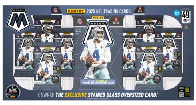 2025 PANINI MOSAIC FOOTBALL BUNDLE 2-BOX CASE