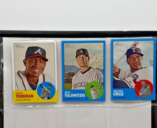 2012 Topps Heritage COMPLETE SET 1-500 + COMPLETE 57 Card Variation Set