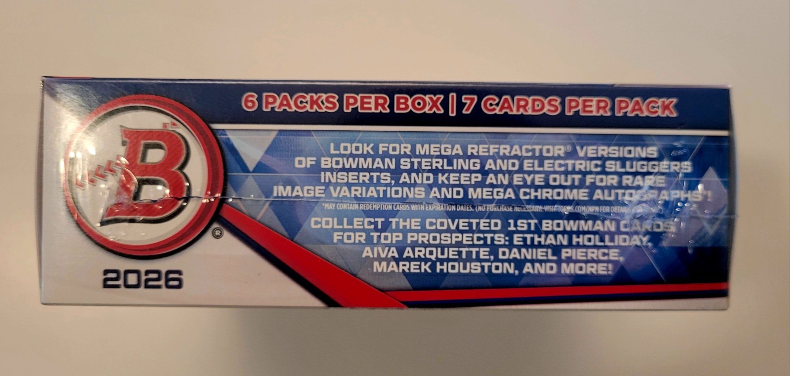 2026 BOWMAN BASEBALL – MEGA BOX – FACTORY SEALED – READY TO SHIP!