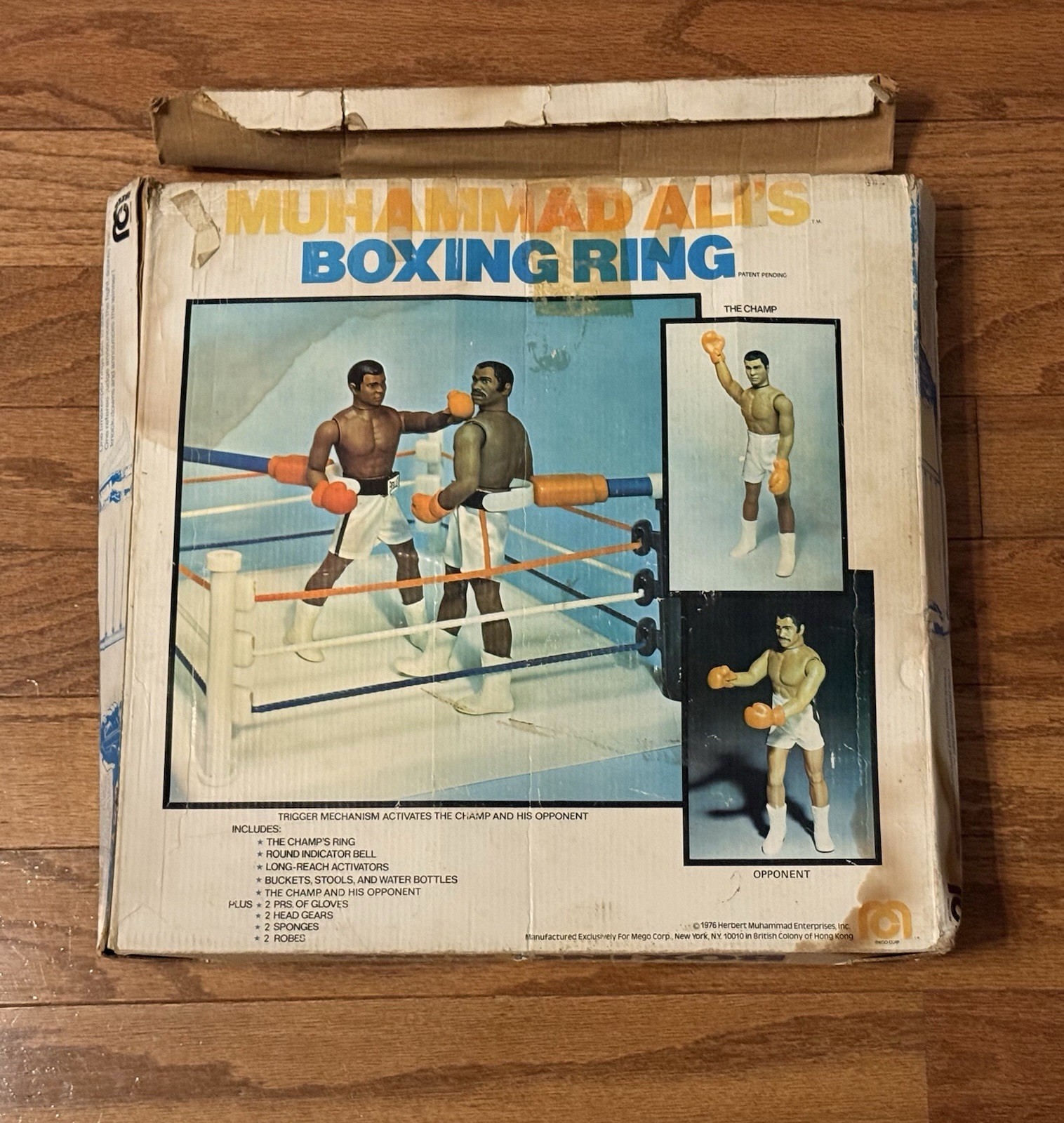 Muhammad Ali’s 1976 Boxing Ring With Box!