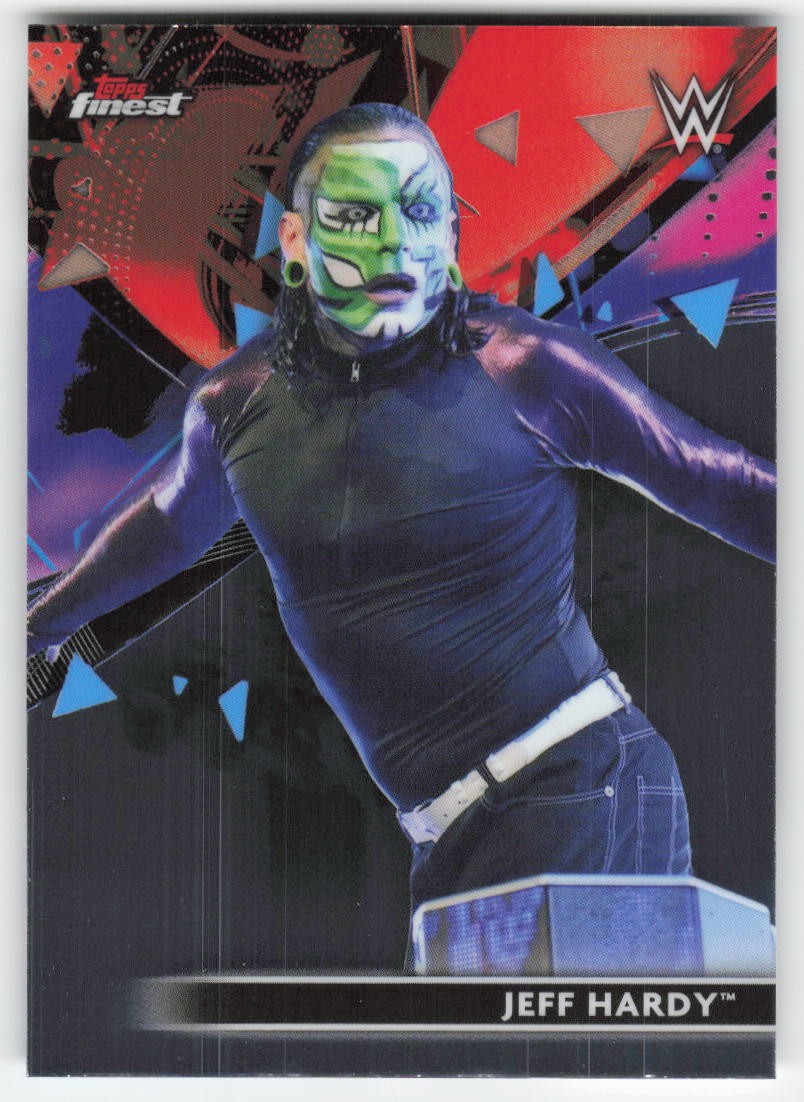 2021 Topps Finest WWE Jeff Hardy #15