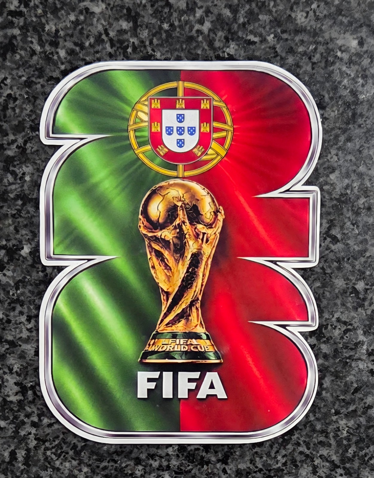 2026 FIFA World Cup Portugal Decal / Sticker Water Resistant Uv Laminated