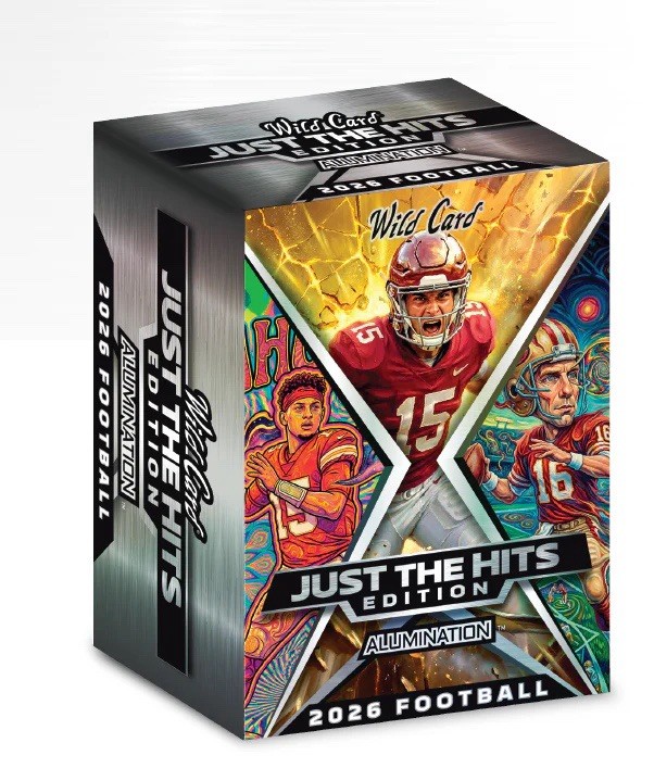 Wild Card Just The Hits 2026 Football Box 🔥 New Factory Sealed ￼