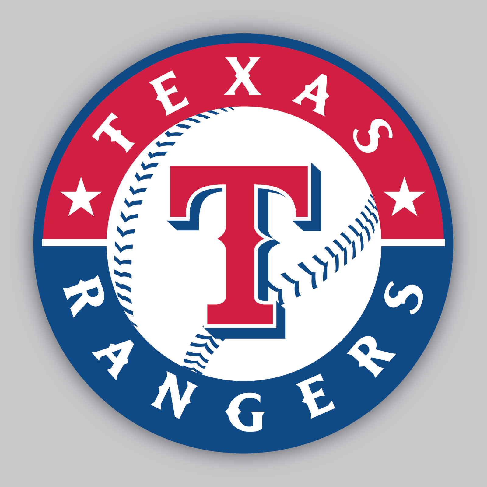 Texas Rangers Vinyl Sticker/Decal – MLB Baseball – AL West – Dallas Fort Worth