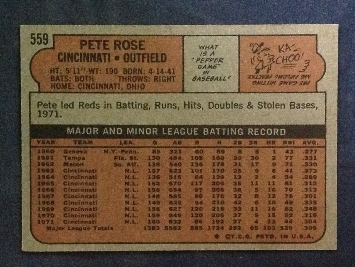 1972 Topps Pick a Card Complete your Set VG-NM-MT 368-787