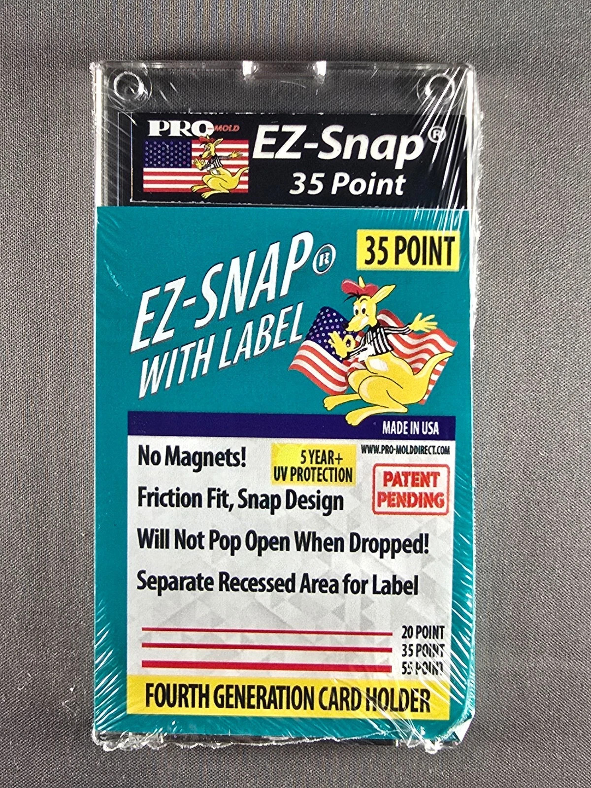 10X Pro Mold 35 Pt. 4th Gen EZ-SNAP w/ Label Card Holders No Magnets – USA