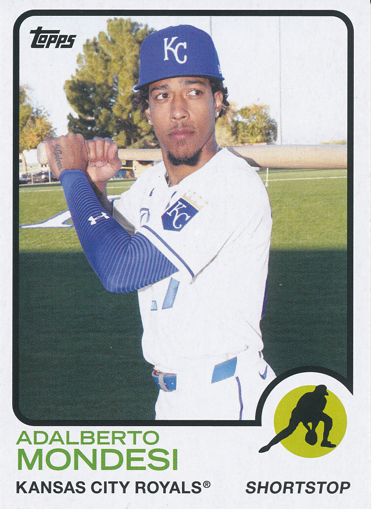 Adalberto Mondesi 2021 Topps Archives 1973 Topps #137 Kansas City Royals