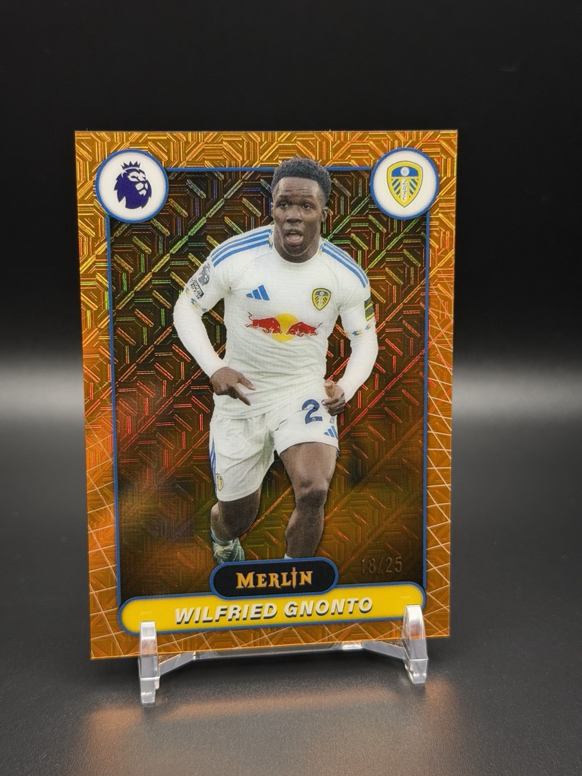 2025-2026 MERLIN PREMIER LEAGUE WILFRIED GNONTO ORANGE /25