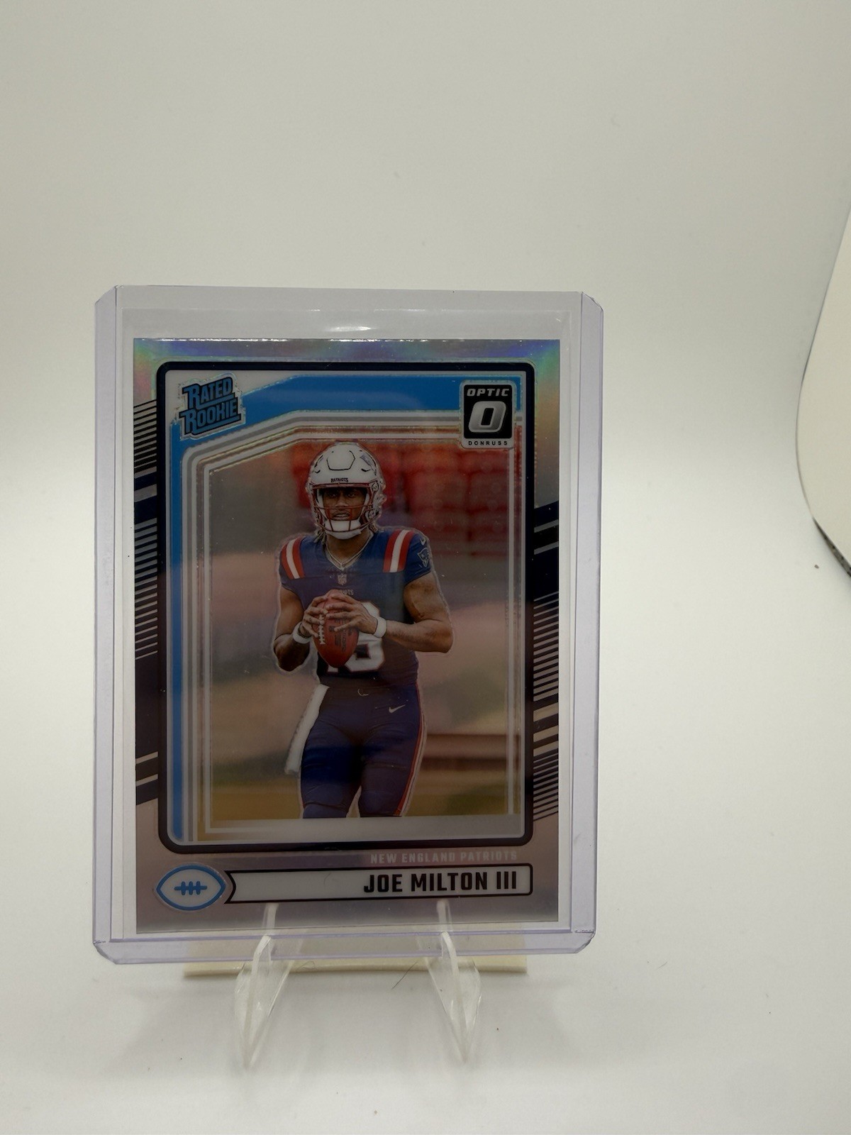 2024 Panini Donruss Joe Milton III Rookie Optic Preview Holo #319